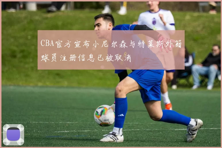 CBA官方宣布小尼尔森与特莱斯外籍球员注册信息已被取消